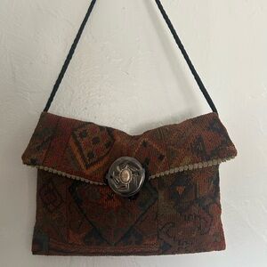 Artisan Bohemian Patterned Carpet Crossbody/Shoulder Bag